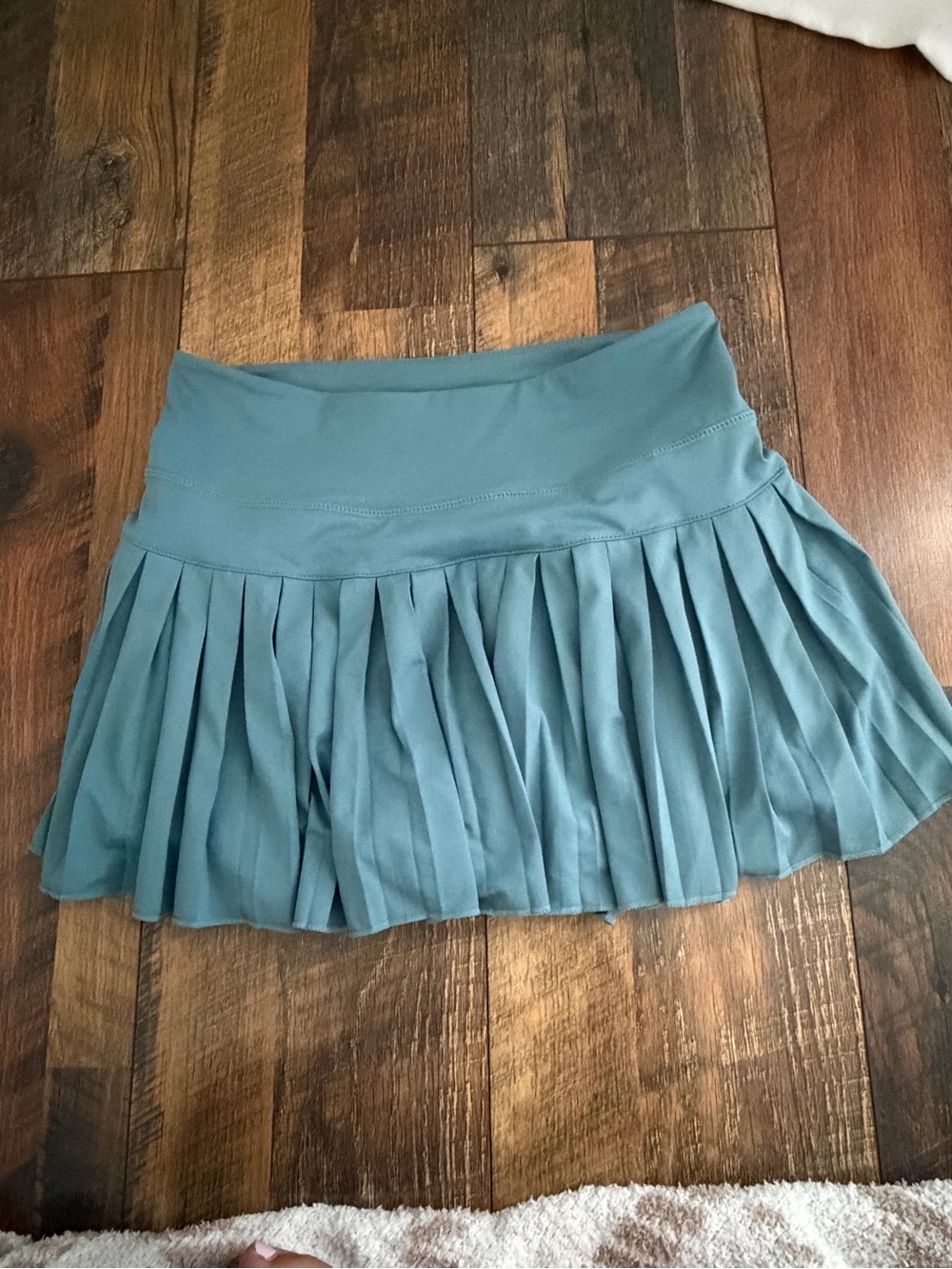 Pleated Gold Hinge Skirt